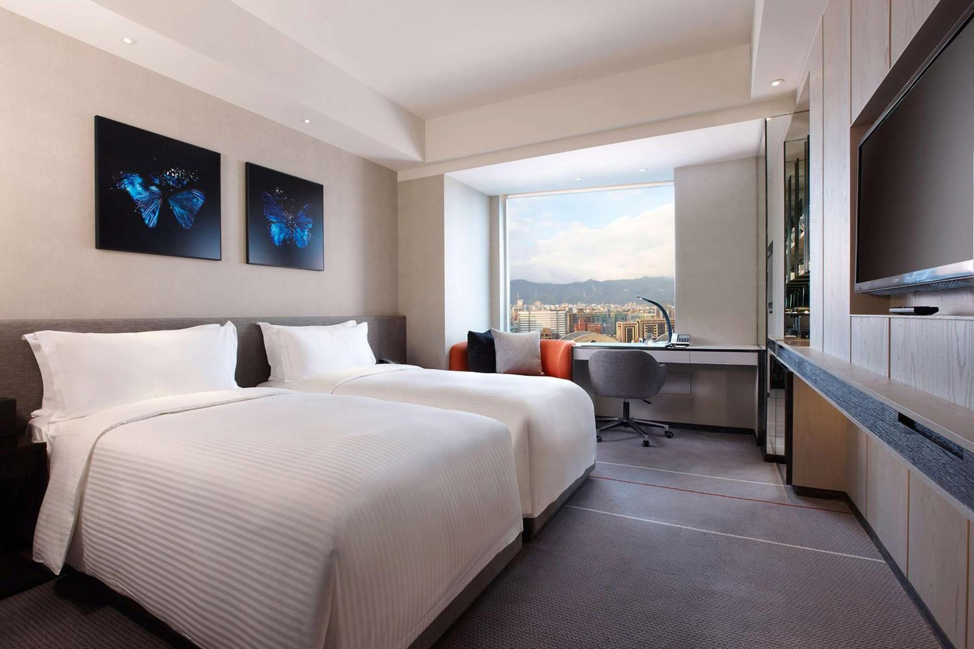 Humble House Taipei, Curio Collection By Hilton Hotel Kültér fotó Deluxe Room