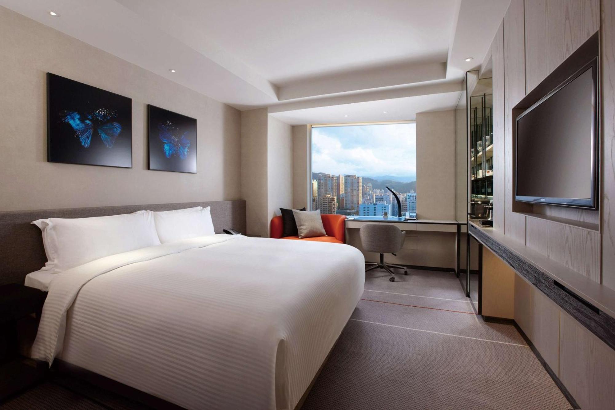 Humble House Taipei, Curio Collection By Hilton Hotel Kültér fotó Deluxe Room