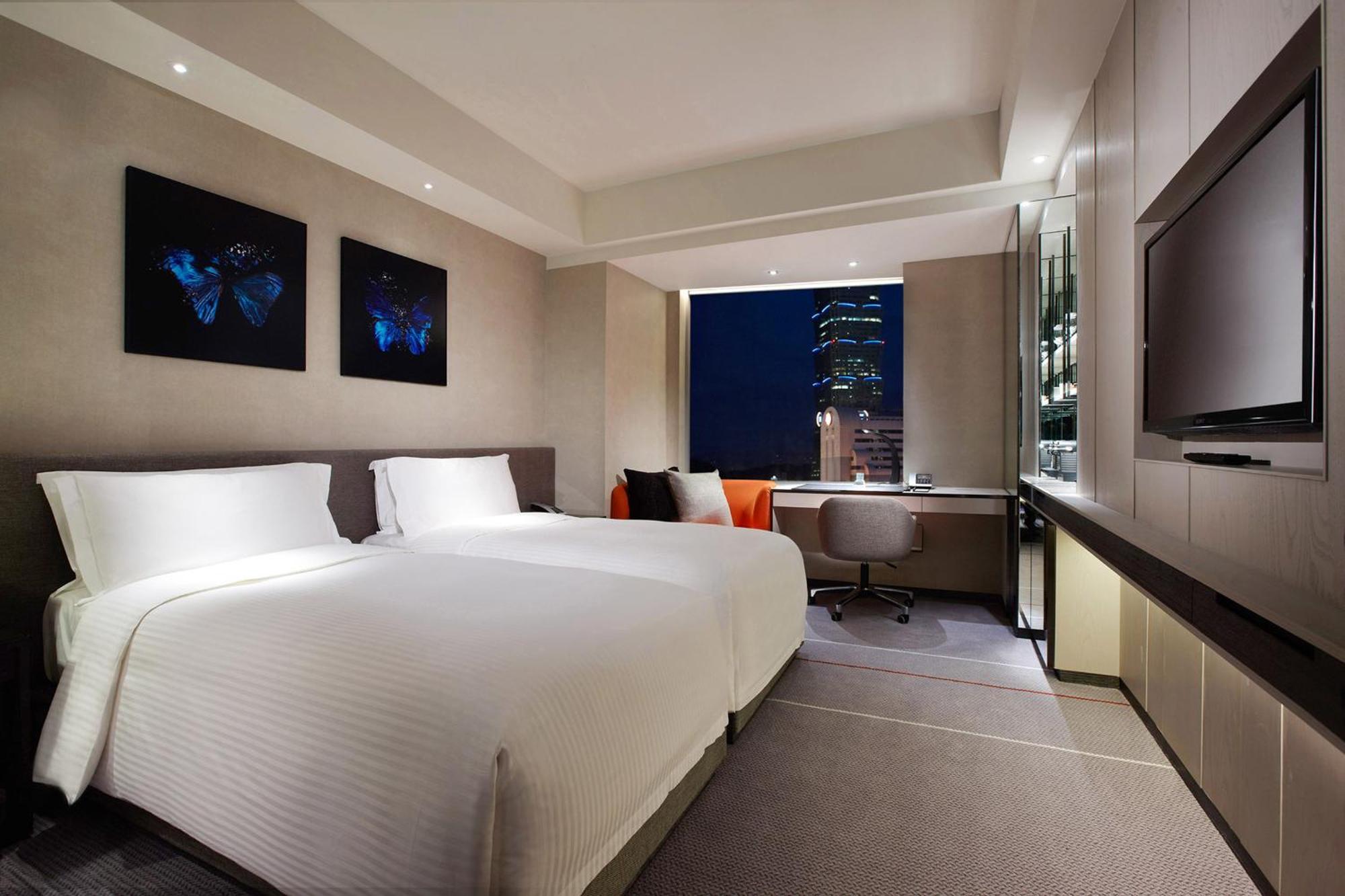 Humble House Taipei, Curio Collection By Hilton Hotel Kültér fotó Deluxe Room